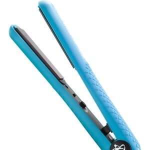 Blue Hair steam Straightener and curler